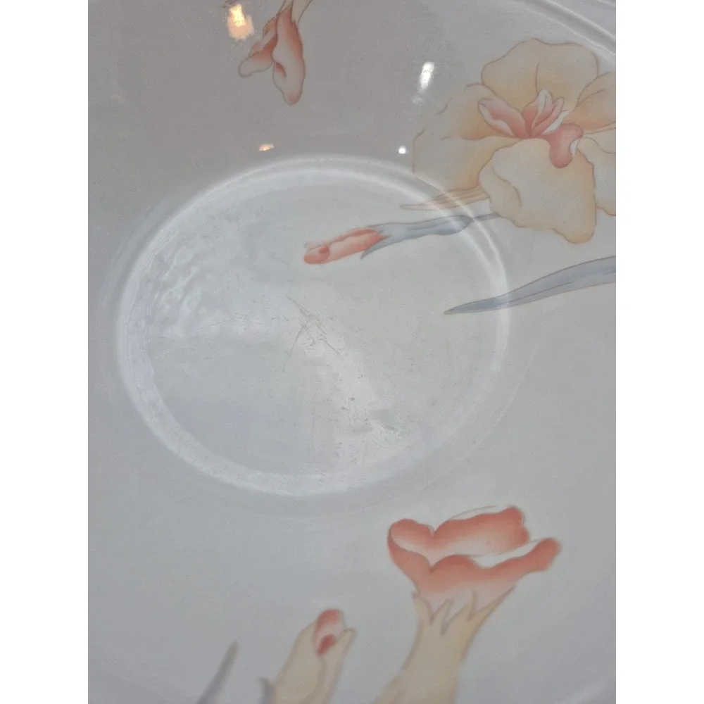 2 Hankook Floral Ceramic Serving Bowl Dishwasher Microwave Oven Safe